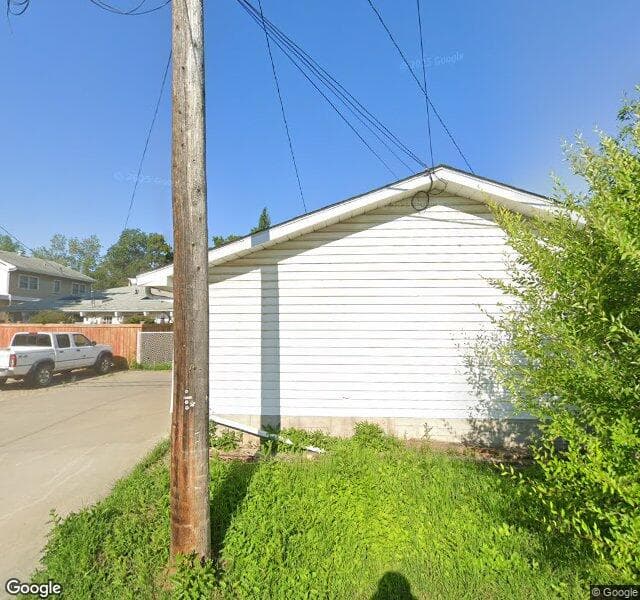 Street view of 11423 127 Street NW, Edmonton