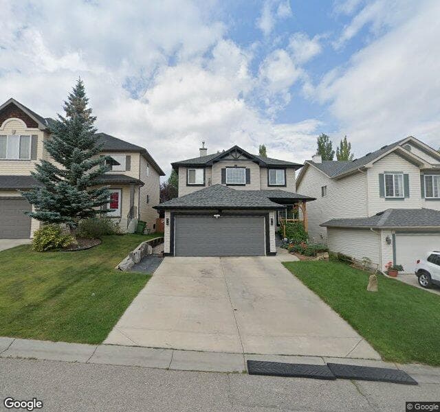 Street view of 42 Valley Stream Circle NW, Calgary