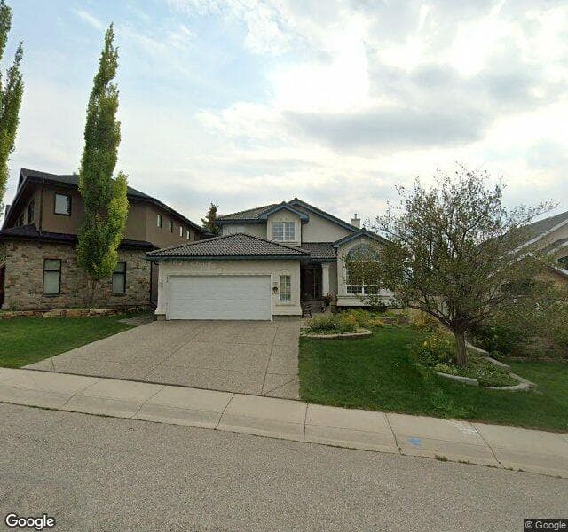 Street view of 62 Scimitar View NW, Calgary