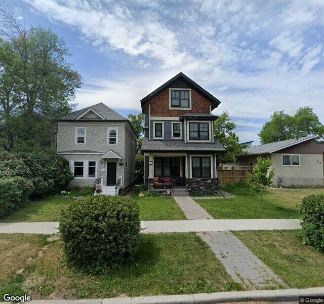 Street view of 621 15 Street NW, Calgary