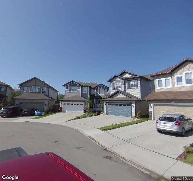 Street view of 17404 121 Street NW, Edmonton