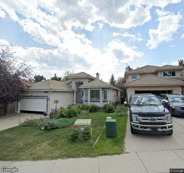 Street view of 215 Signature Close SW, Calgary