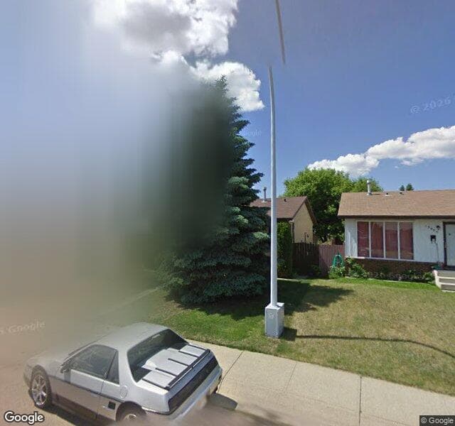 Street view of 13816 26 Street NW, Edmonton