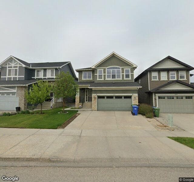 Street view of 406 Silverado Boulevard SW, Calgary