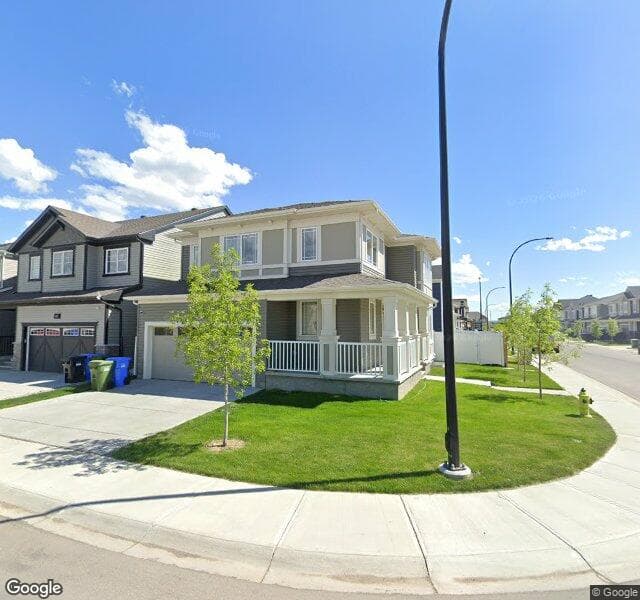 Street view of 117 Carringham Way NW, Calgary