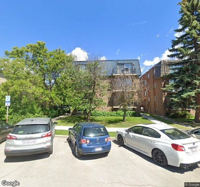 Street view of 203-1908 11 Avenue SW, Calgary
