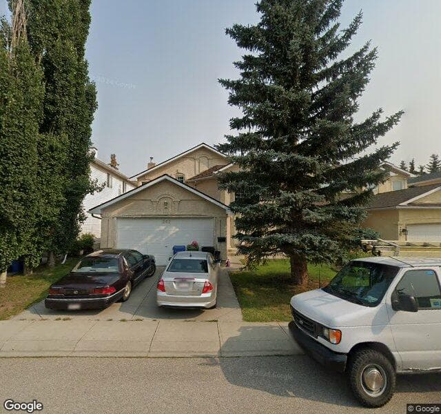 Street view of 262 Scenic View Close NW, Calgary