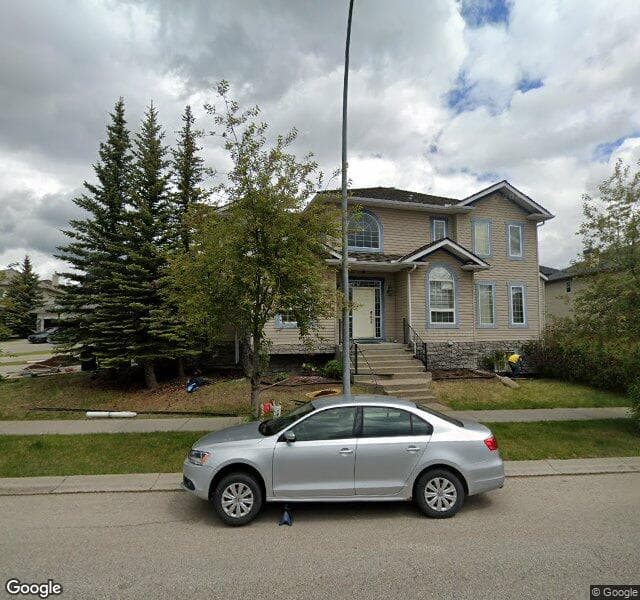 Street view of 288 Rocky Ridge Drive NW, Calgary