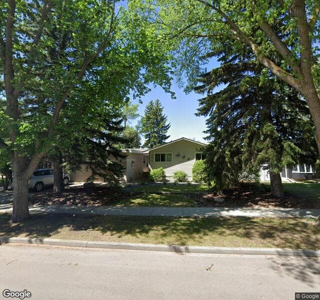 Street view of 7614 149 Street NW, Edmonton