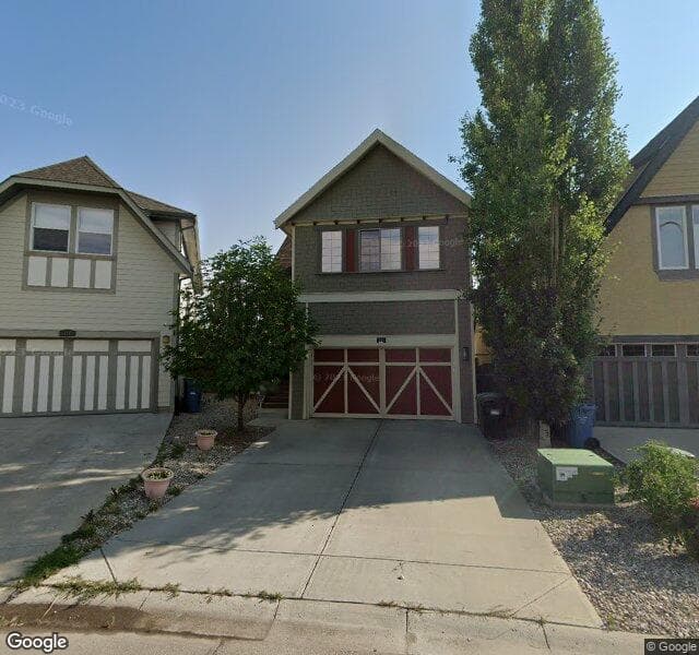 Street view of 331 Mahogany Court SE, Calgary