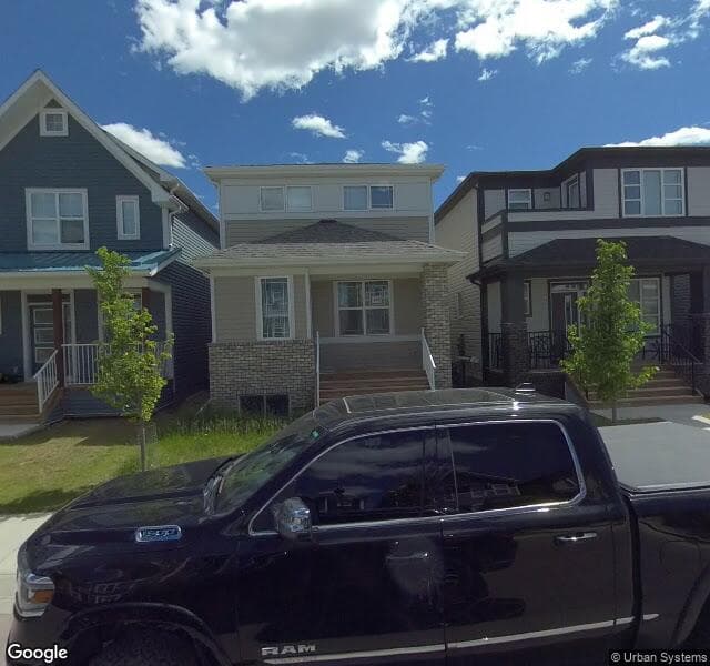 Street view of 148 Seton Villas SE, Calgary