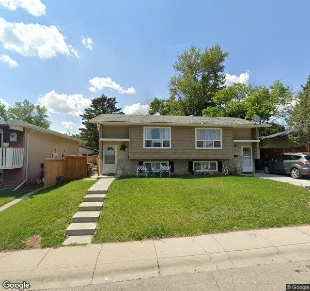 Street view of 740 Raynard Crescent SE, Calgary