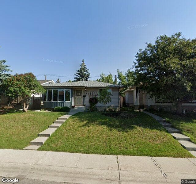 Street view of 4116 13 Avenue NE, Calgary