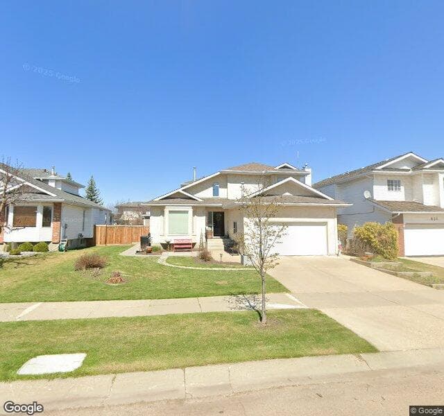 Street view of 826 Burley Close NW, Edmonton