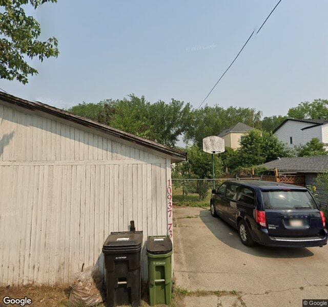 Street view of 10937 73 Avenue NW, Edmonton