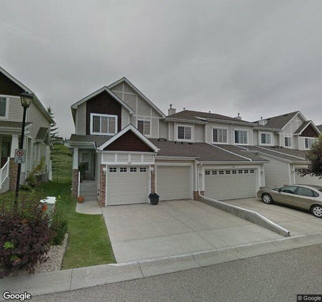 Street view of 157 Hidden Creek Gardens NW, Calgary