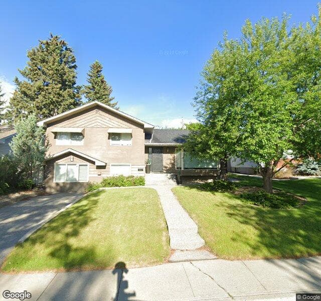 Street view of 79 Greenwood Crescent SW, Calgary
