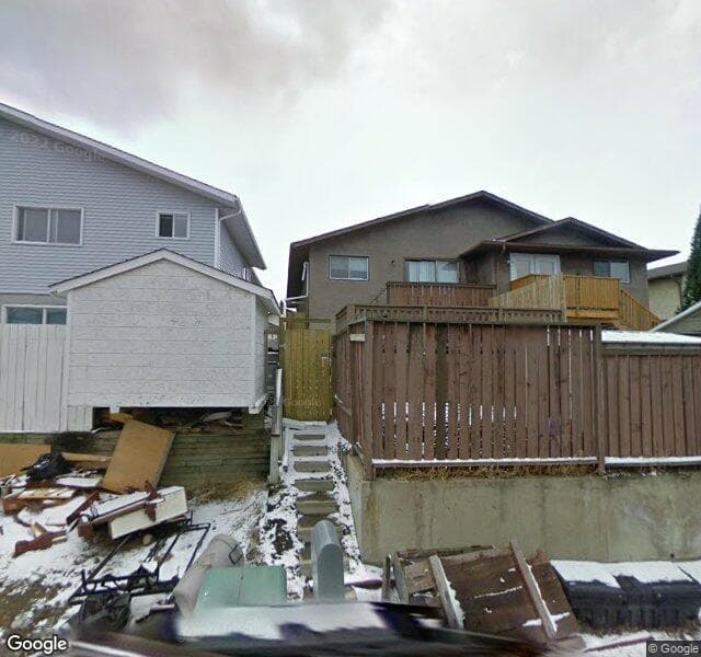 Street view of 48 Beacham Rise NW, Calgary