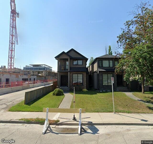 Street view of 119 18 Street NW, Calgary