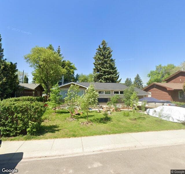 Street view of 7612 153 Street NW, Edmonton