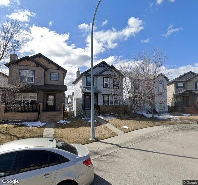 Street view of 108 Covepark Rise NE, Calgary