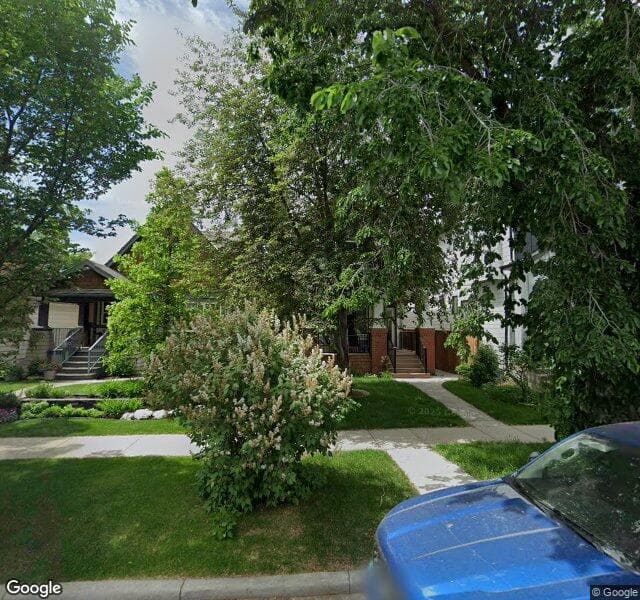 Street view of 717 15 Street NW, Calgary
