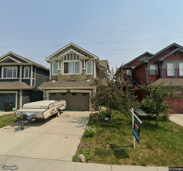 Street view of 4307 Crabapple Crescent SW, Edmonton