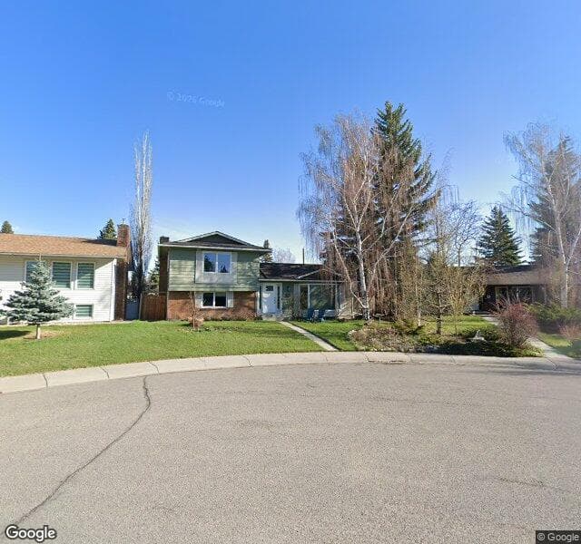Street view of 44 Lake Crimson Close SE, Calgary