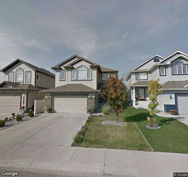 Street view of 16316 37 Street NW, Edmonton