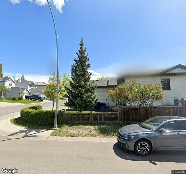 Street view of 3 Mount Apex Crescent SE, Calgary