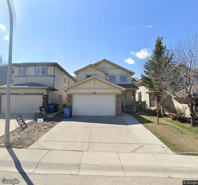 Street view of 146 Panamount Rise NW, Calgary