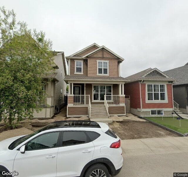 Street view of 212 Cranford Crescent SE, Calgary