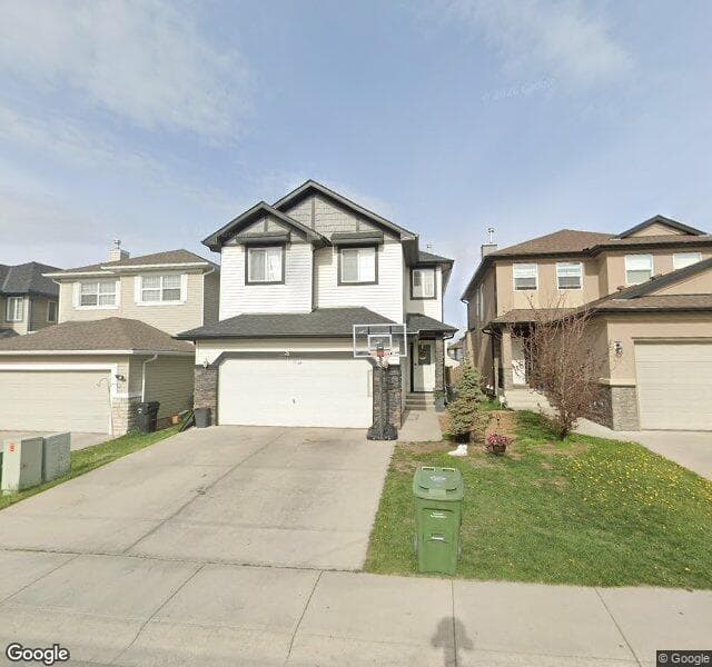 Street view of 24 Saddlecrest Gardens NE, Calgary