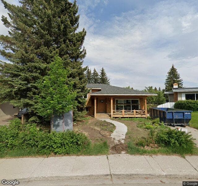 Street view of 386 Wildwood Drive SW, Calgary