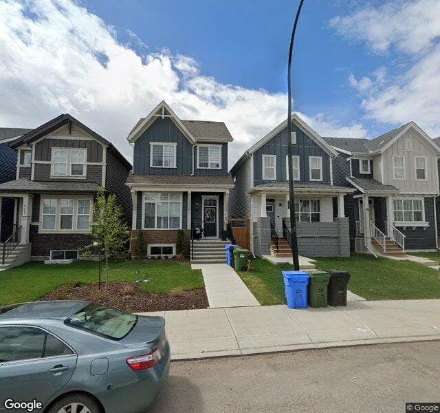 Street view of 103 Heirloom Drive SE, Calgary