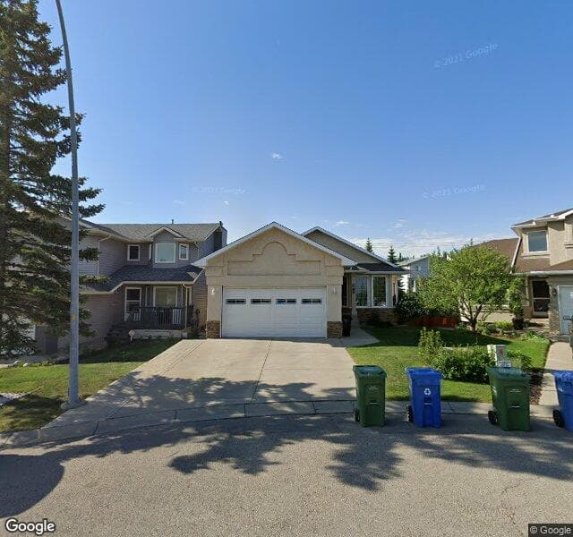 Street view of 105 Macewan Ridge Circle NW, Calgary