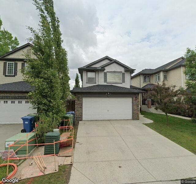 Street view of 355 Bridlemeadows Common SW, Calgary