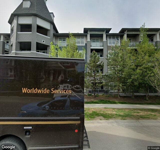 Street view of 316-25 Auburn Meadows Avenue SE, Calgary