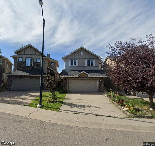 Street view of 43 Aspen Stone Terrace SW, Calgary