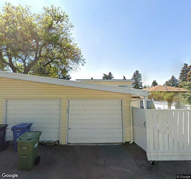 Street view of 7848 Hunterburn Hill NW, Calgary