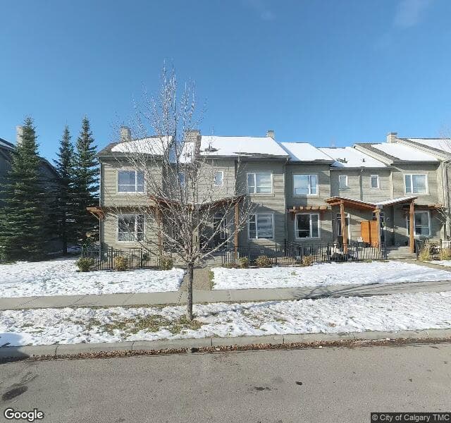 Street view of 87 Chapalina Square SE, Calgary