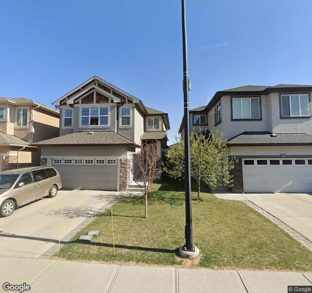 Street view of 1102 Evansridge Park NW, Calgary
