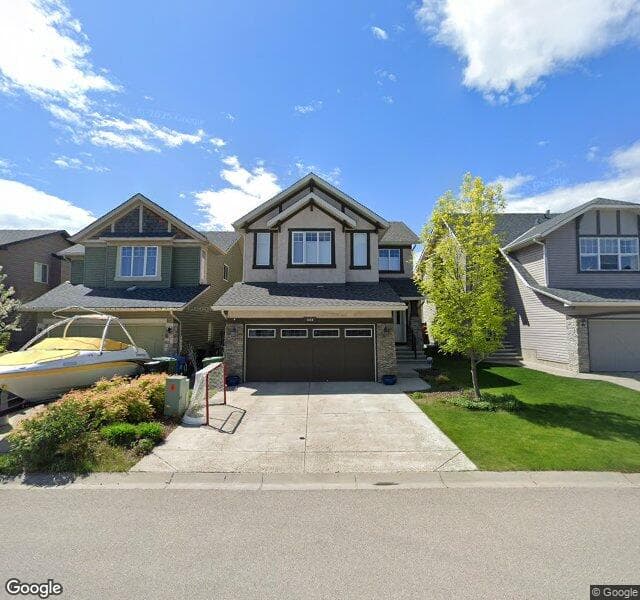 Street view of 111 Cougartown Close SW, Calgary
