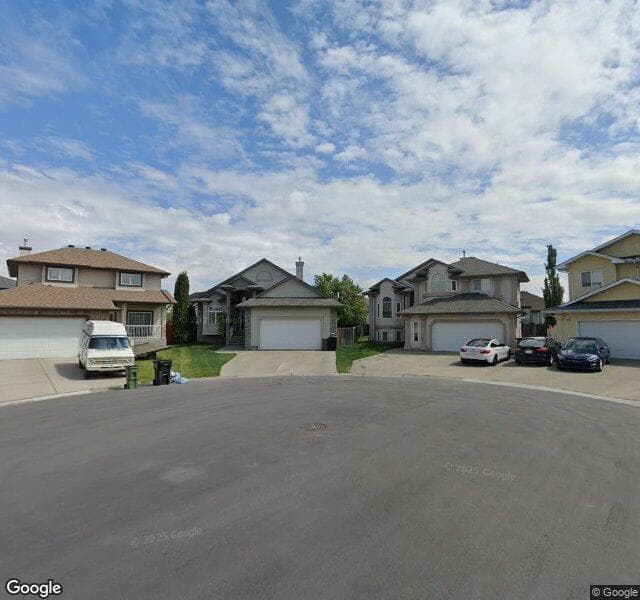 Street view of 16547 75 Street NW, Edmonton