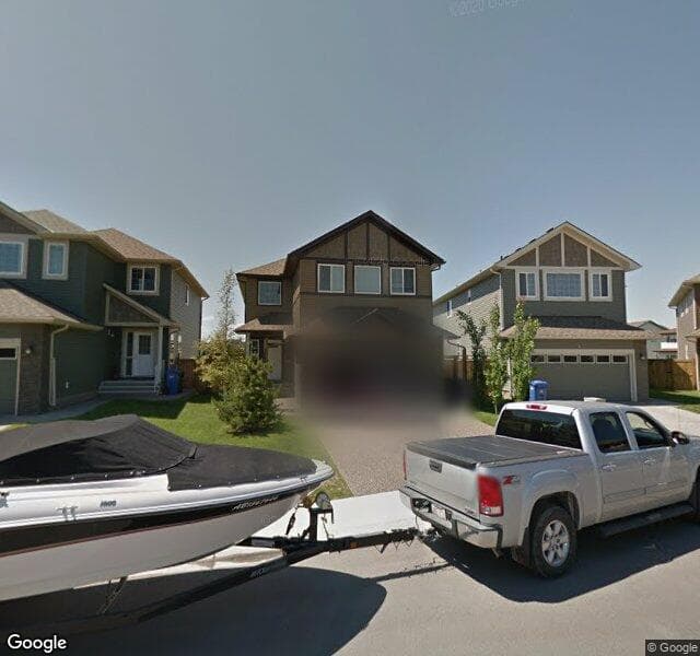 Street view of 46 Everhollow Green SW, Calgary