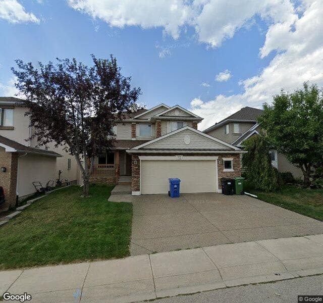 Street view of 72 Simcoe Close SW, Calgary