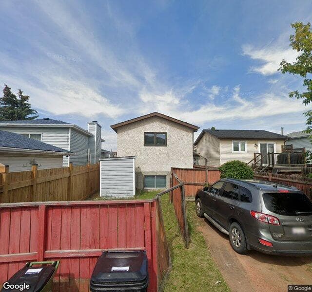 Street view of 15713 84 Street NW, Edmonton