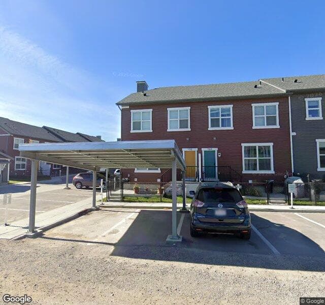 Street view of 102 Silverado Skies Common SW, Calgary