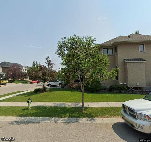 Street view of 206 Elgin Estates Park SE, Calgary