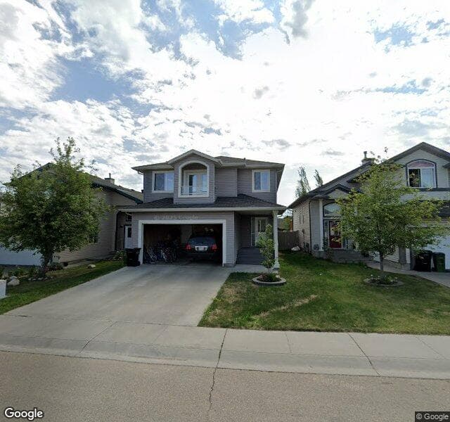 Street view of 15519 47 Street NW, Edmonton